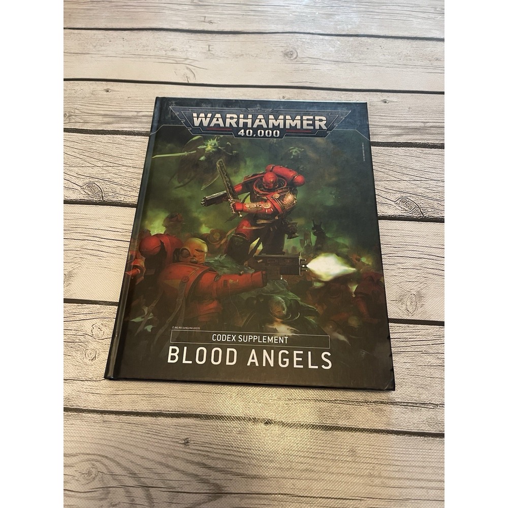 Games Workshop Warhammer 40k Codex Blood Angels 9th Edition